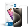BlueStar Grūdintas stiklas iPhone 15 PRO (pilnai klijuojamas) Blue Star 5D juodas
