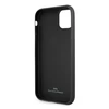 Apple iPhone 11 BMW dėklas odinis Perforate (BMHCN61RSWPK) juodos spalvos