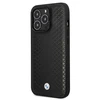 Apple iPhone 14 Pro BMW odinis dėklas Diamond Pattern (BMHCP14L22RFGK) juodos spalvos