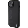 Apple iPhone 15 BMW odinis dėklas Hot Stamp (BMHCP15SSLLBK) juodos spalvos
