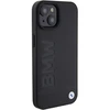 Apple iPhone 15 BMW odinis dėklas Hot Stamp (BMHCP15SSLLBK) juodos spalvos