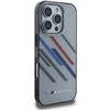 BMW Motosport IML Random Stripes Apple iPhone 16 Pro Case - dėklas telefonui pilkos spalvos