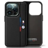 BMW M Perforated Tricolor Detail Line Apple iPhone 16 Case - dėklas telefonui juodos spalvos