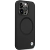 Apple iPhone 14 Pro Max BMW Signature Liquid silikoninis dėklas MagSafe (BMHMP14XSILBK2) juodos spalvos