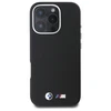 BMW M Smooth Full Wrapped Metal MagSafe case Apple iPhone 16 Pro - dėklas telefonui juodos spalvos