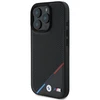 BMW M Perforated Tricolor Line MagSafe Case Apple iPhone 16 Pro - dėklas telefonui juodos spalvos