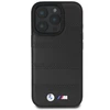 BMW M Perforated And Stitched Line MagSafe case Apple iPhone 16 Pro - dėklas telefonui juodos spalvos