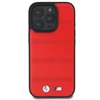 BMW M Perforated And Stitched Line MagSafe case Apple iPhone 16 Pro - dėklas telefonui raudonos spalvos