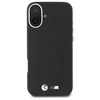 BMW M Smooth Full Wrapped Metal MagSafe case Apple iPhone 16 - dėklas telefonui juodos spalvos