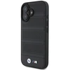 BMW M Perforated And Stitched Line MagSafe case Apple iPhone 16 - dėklas telefonui juodos spalvos