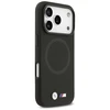 BMW M FW Metal Logo MagSafe dėklas skirtas Apple iPhone 17 Pro juodos spalvos