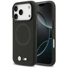 BMW M FW Metal Logo MagSafe dėklas skirtas Apple iPhone 17 Pro juodos spalvos