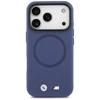 BMW M FW Metal Logo MagSafe dėklas skirtas Apple iPhone 17 Pro Navy mėlynos spalvos