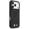 BMW M FW Metal Logo MagSafe dėklas skirtas Apple iPhone 17 Pro Max juodos spalvos
