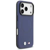 BMW M FW Metal Logo MagSafe dėklas skirtas Apple iPhone 17 Pro Max Navy mėlynos spalvos
