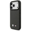 BMW M Kevlar Matt MagSafe dėklas skirtas Apple iPhone 17 Pro juodos spalvos