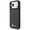BMW M Kevlar Matt MagSafe dėklas skirtas Apple iPhone 17 Pro Max juodos spalvos