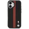 BMW M Perskirtasated Stripe Logo MagSafe dėklas skirtas Apple iPhone 17 raudonos spalvos
