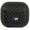 BMW BMA3WMPUCA AirPods 3 dėklas, juodos spalvos, PU Carbon M Collection