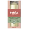 Bolsius Candle cylinder Ø120x58mm sidabrinis