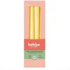 Bolsius Table candles 245/24mm Geltona 4pcs
