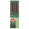 Bolsius Table candles 245/24mm Dark Raudona 4pcs