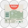 Bolsius Tealight Candles Baltas 27pcs