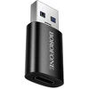 Borofone Adapteris BV26B – USB to Type C – juodos spalvos