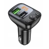 Oem Borofone BC41 Bluetooth MP3 grotuvas/FM bangų moduliatorius (laisvų rankų įranga, Micro SD, QC3.0 USB-A, USB-A 5V/1A)