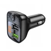 Oem Borofone BC41 Bluetooth MP3 grotuvas/FM bangų moduliatorius (laisvų rankų įranga, Micro SD, QC3.0 USB-A, USB-A 5V/1A)