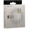 Audio adapteris 3,5mm į 3,5mm Borofone BL1 baltas
