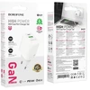 Borofone laidinis įkroviklis BN29 Fuente – USB + Type C – QC 3.0 PD 30W baltos spalvos