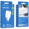 Įkroviklis Borofone BN7 20W USB-C/USB-A baltas