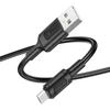 Borofone Kabelis BX111 Feliz – USB į Micro USB – 2,4A 1 metras juodos spalvos
