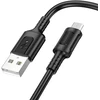Borofone Kabelis BX111 Feliz – USB į Micro USB – 2,4A 1 metras juodos spalvos