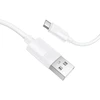 Borofone kabelis BX123 Leya – USB į Type-C – 36W 3A 1 m baltas