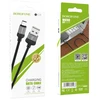 USB kabelis BOROFONE BX28 Dignity microUSB pilkas 1m