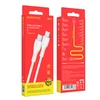 Bigbuy Accessories Borofone kabelis BX51 Triumph – Type C į Type C – 60W 1 metras baltos spalvos