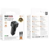 Borofone automobilinis įkroviklis BZ34A Cloud - Type C - PD 20W su Type C į Type C juodos spalvos