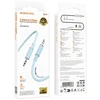 Borofone Kabelis BL21 Lemon – jack 3,5mm į jack 3,5mm – 1 metras mėlynos spalvos