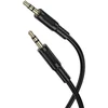 Borofone Cable AUX BL25 Nice - jack 3,5mm to jack 3,5mm - 1 metre juodas