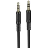 Borofone Cable AUX BL25 Nice - jack 3,5mm to jack 3,5mm - 1 metre juodas
