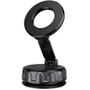 Borofone Car holder BH140 Gloria vacuum, magnetic to windshield juodas
