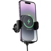 Borofone automobilinis laikiklis BH221 Path with induction charging to air vent juodos spalvos