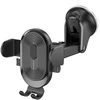 Oem Borofone automobilinis laikiklis BH85 Experience with suction cup juodos spalvos
