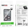 Borofone Grūdintas stiklas BF14 3D metalinis rėmelis fotoaparato objektyvui skirtas iPhone 18 Pro/18 Pro Max raudonas