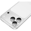 Borofone Grūdinto stiklo BF14 3D metalinio rėmelio fotoaparato objektyvo apsauga skirtas iPhone 18 Pro/18 Pro Max, sidabrinis