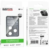 Borofone Grūdinto stiklo BF14 3D metalinio rėmelio fotoaparato objektyvo apsauga skirtas iPhone 18 Pro/18 Pro Max, sidabrinis