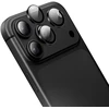 Borofone Grūdinto stiklo BF14 3D metalinio rėmelio fotoaparato objektyvo apsauga skirtа Iphone 18 Pro/18 Pro Max, juoda