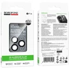 Borofone Grūdinto stiklo BF14 3D metalinio rėmelio fotoaparato objektyvo apsauga skirtа Iphone 18 Pro/18 Pro Max, juoda